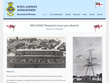 Tablet Screenshot of hmsgangesqld.com